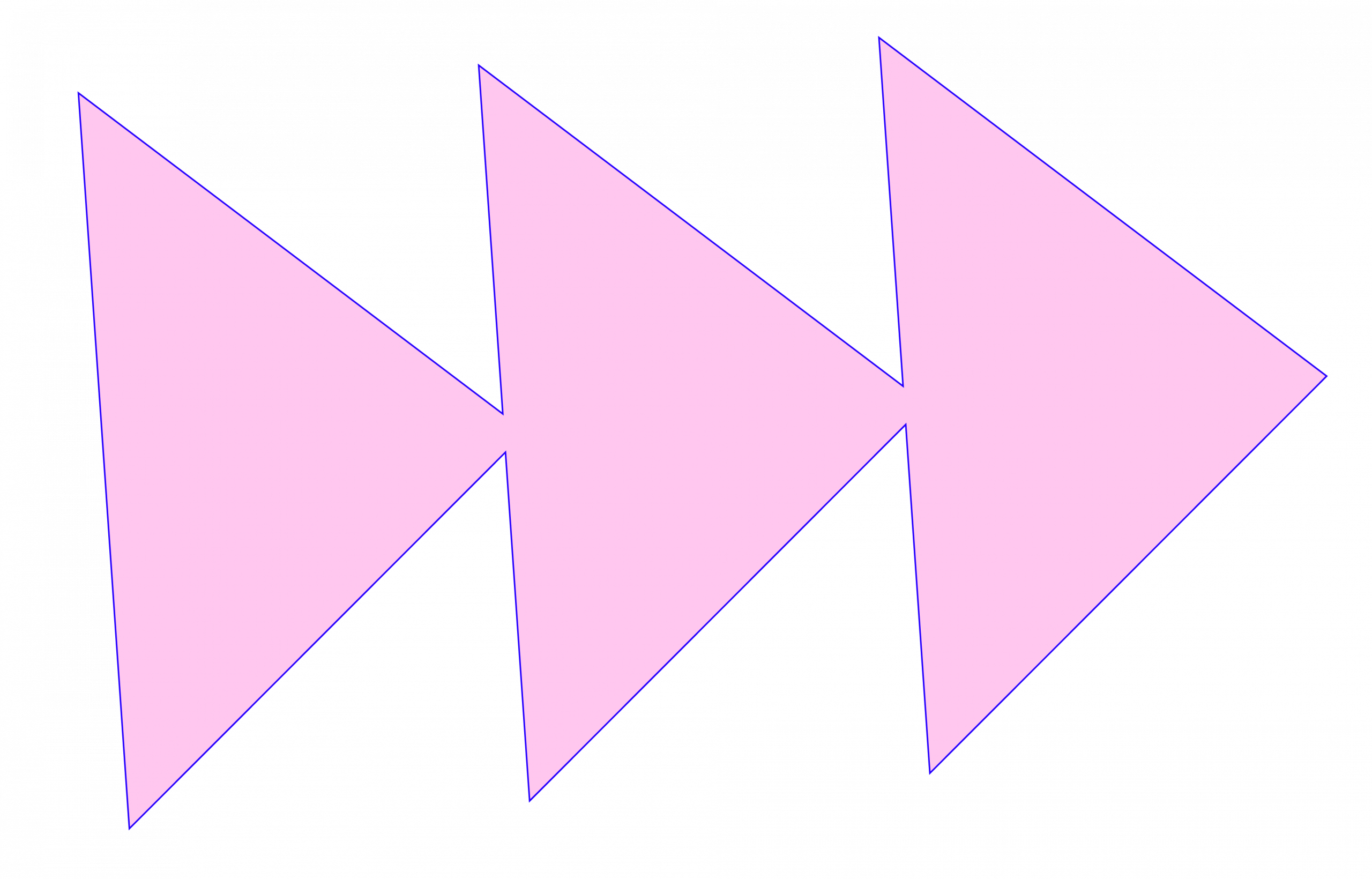 Icon pinker Pfeile, eine Gestaltungsmittel von Brot+Beats